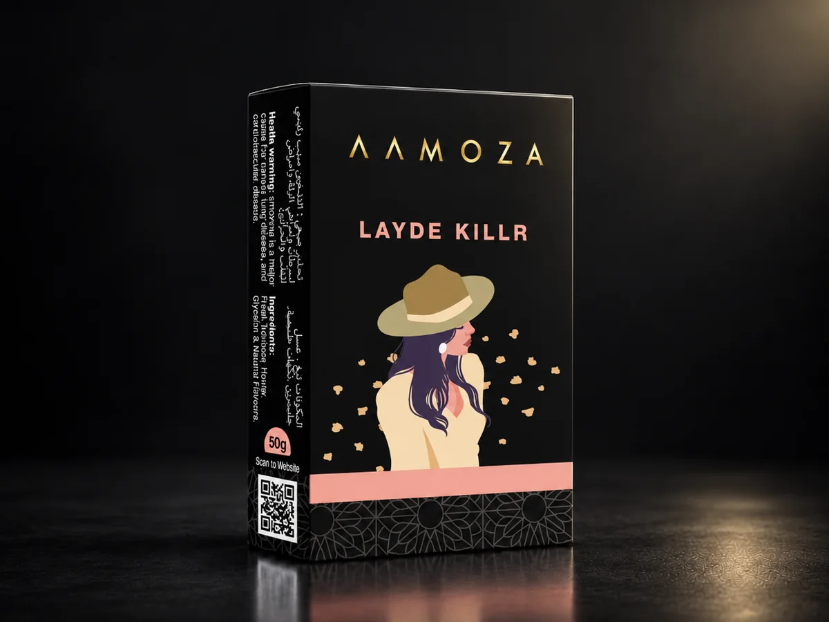 AAMOZA Layde Killr shisha tobacco, 50 g pack