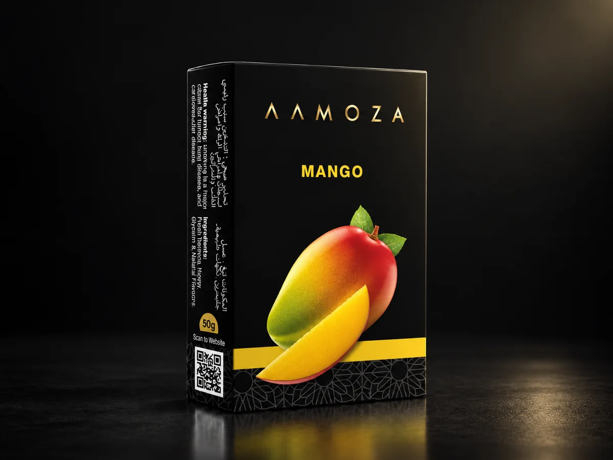 AAMOZA Mango shisha tobacco, 50 g pack